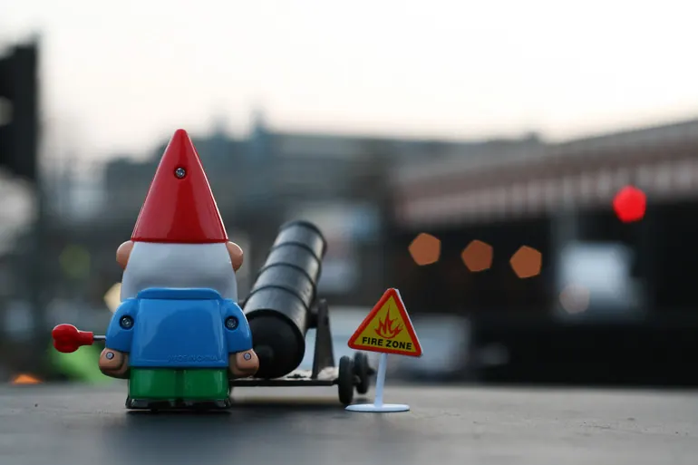 Lawn Gnome Publishing archive photograph